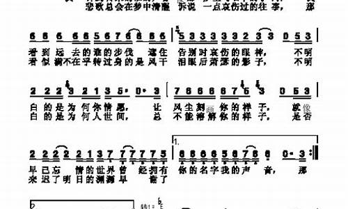 你的样子歌词_不明白你为何情愿让风尘刻画你的样子歌词